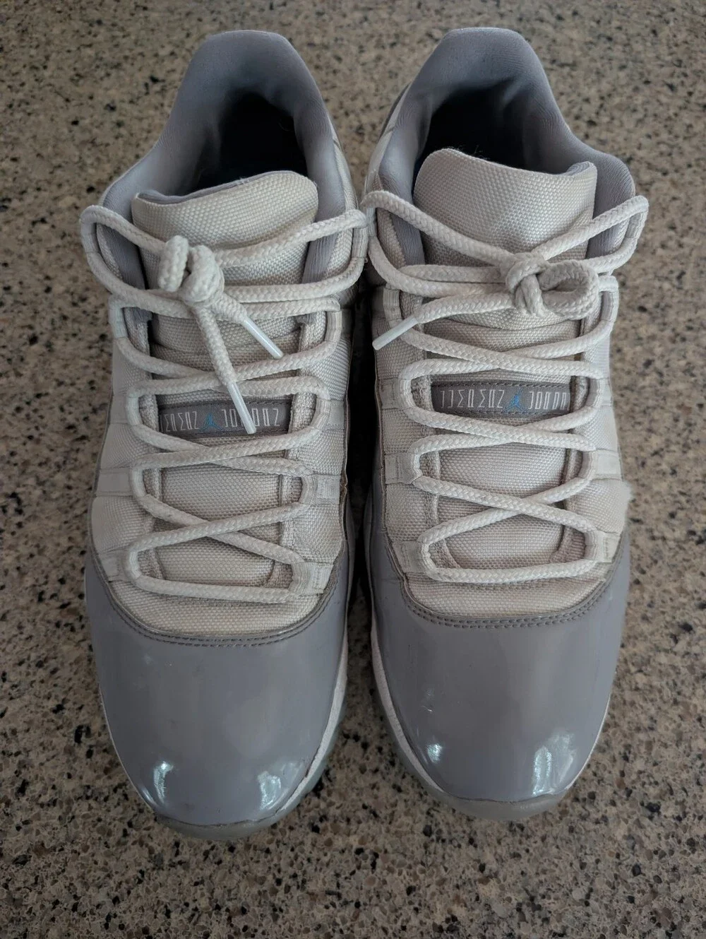 Air Jordan Retro XI 11 Low OG Cement Grey Size 14